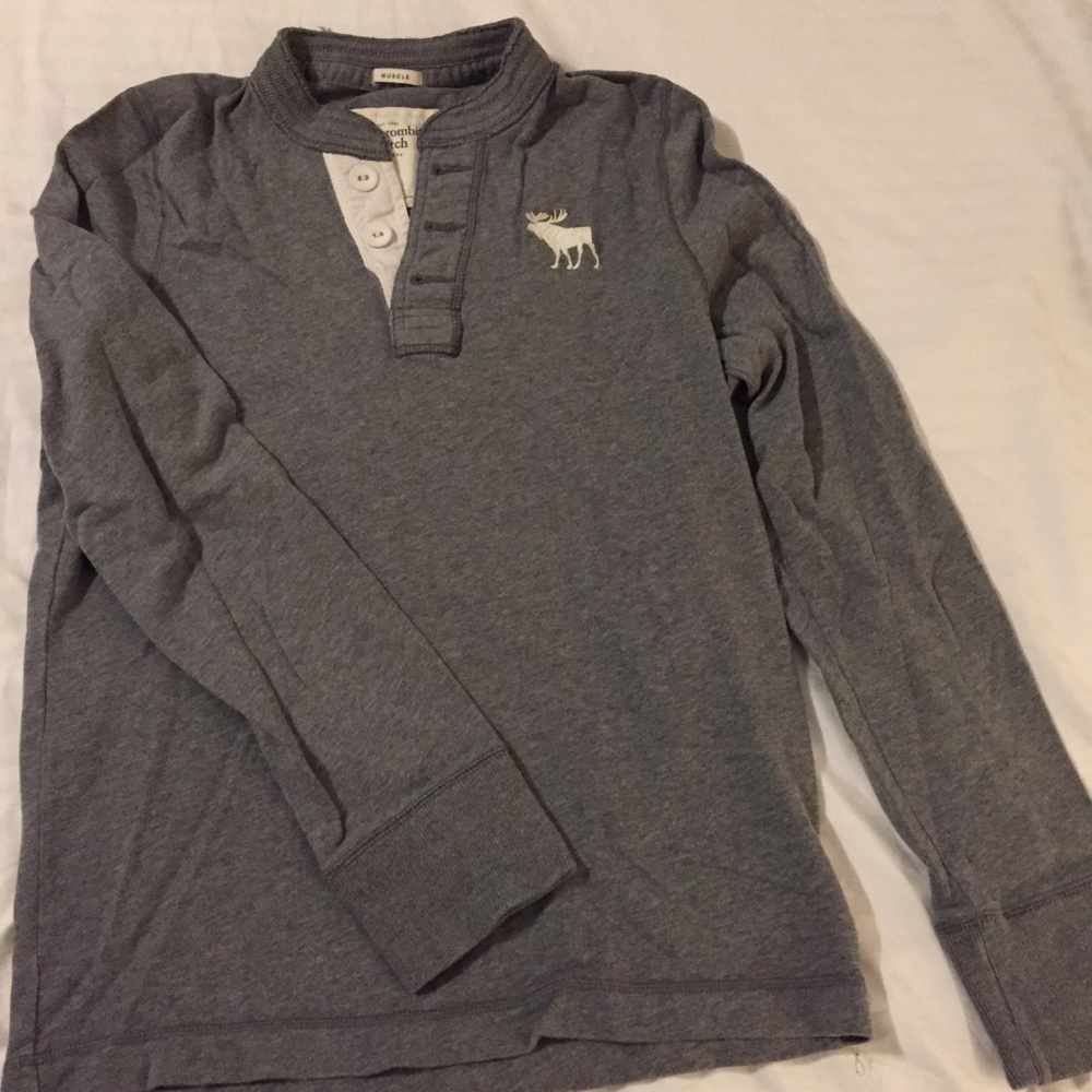 ABERCROMBIE & FITCH HENLEY STYLE COMFY TOP